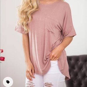 Pink Lily Blouse